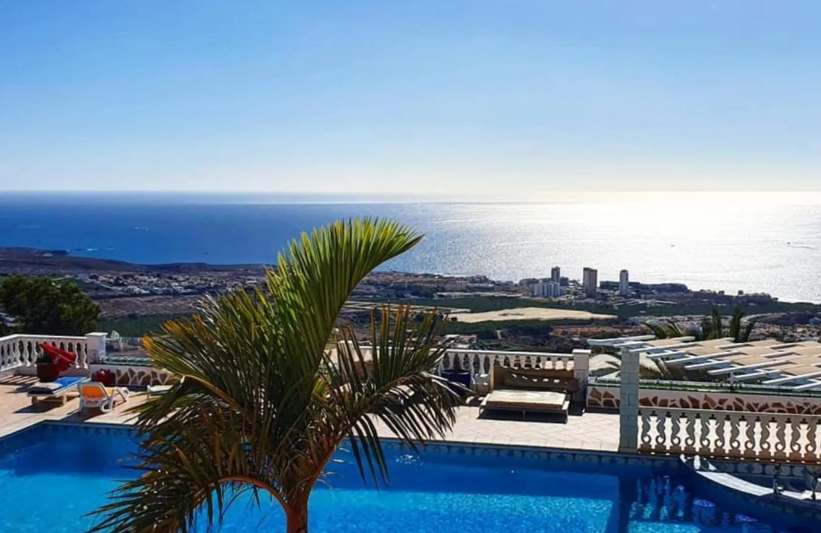 Private Luxury Villa With Jacuzzi, Beach Bar, Pool Costa Adeje  Spain