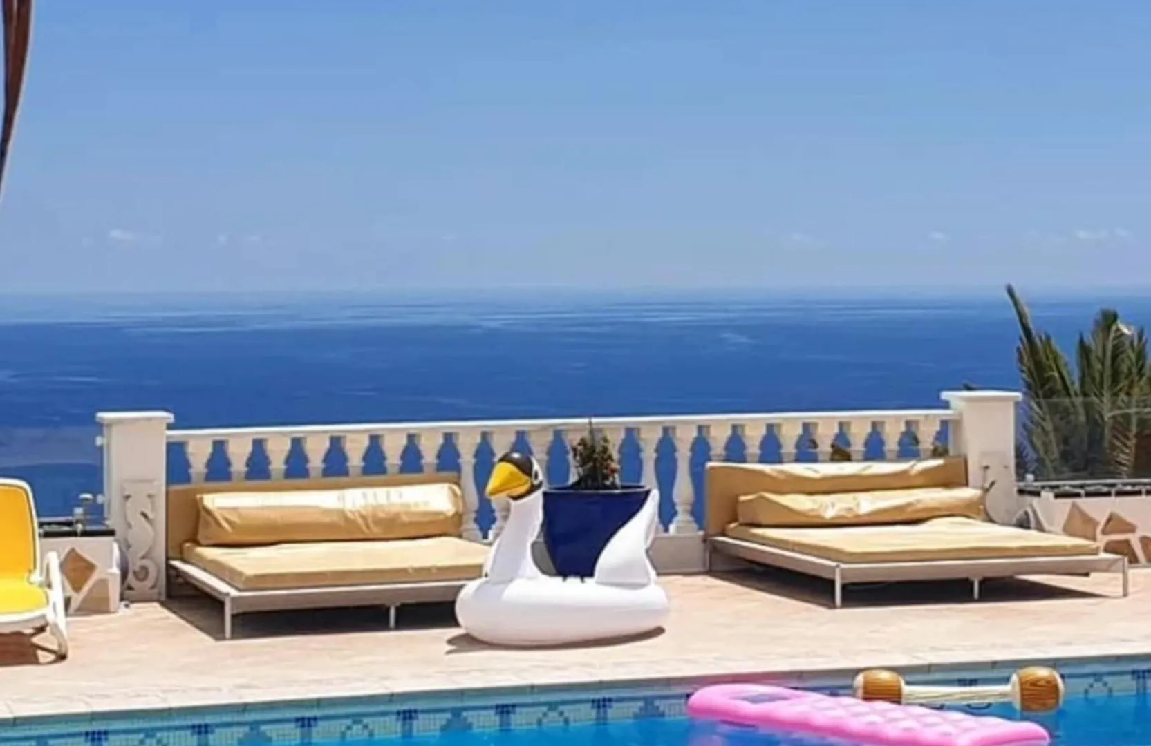 Private Luxury Villa With Jacuzzi, Beach Bar, Pool Costa Adeje  Spain